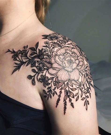 womens shoulder sleeve tattoo|unique shoulder tattoos.